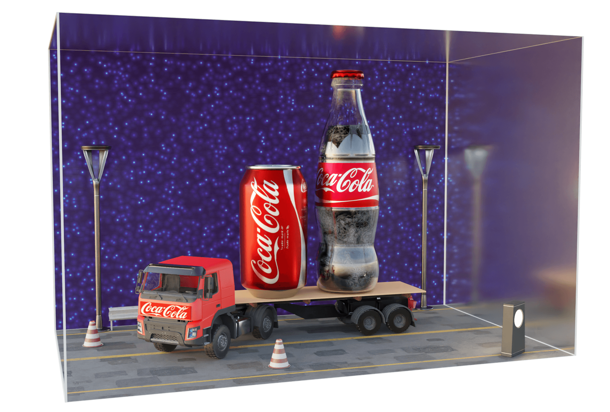 Coca-Cola Window Display Campaign