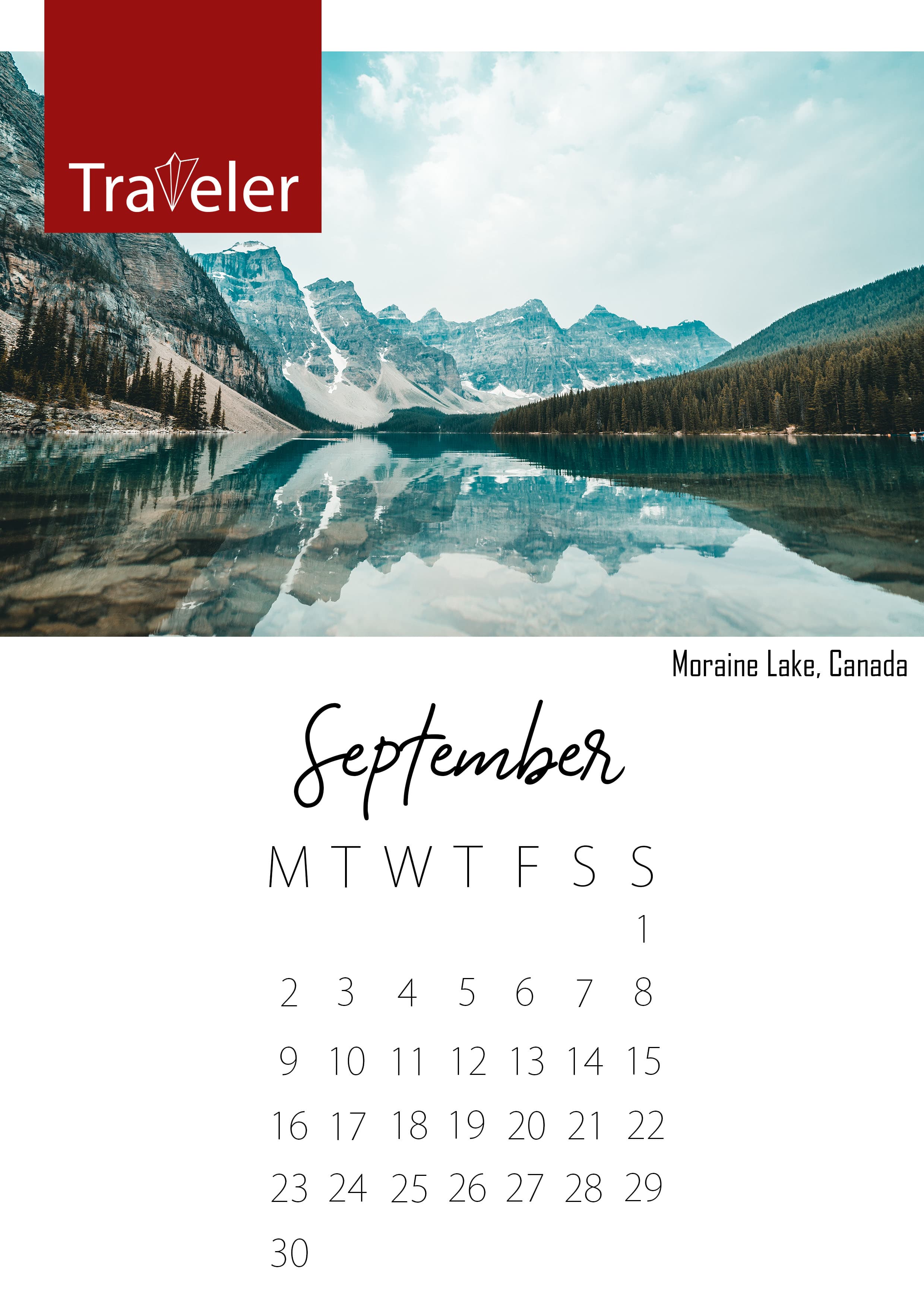 Traveler Calendar 2020 — 9