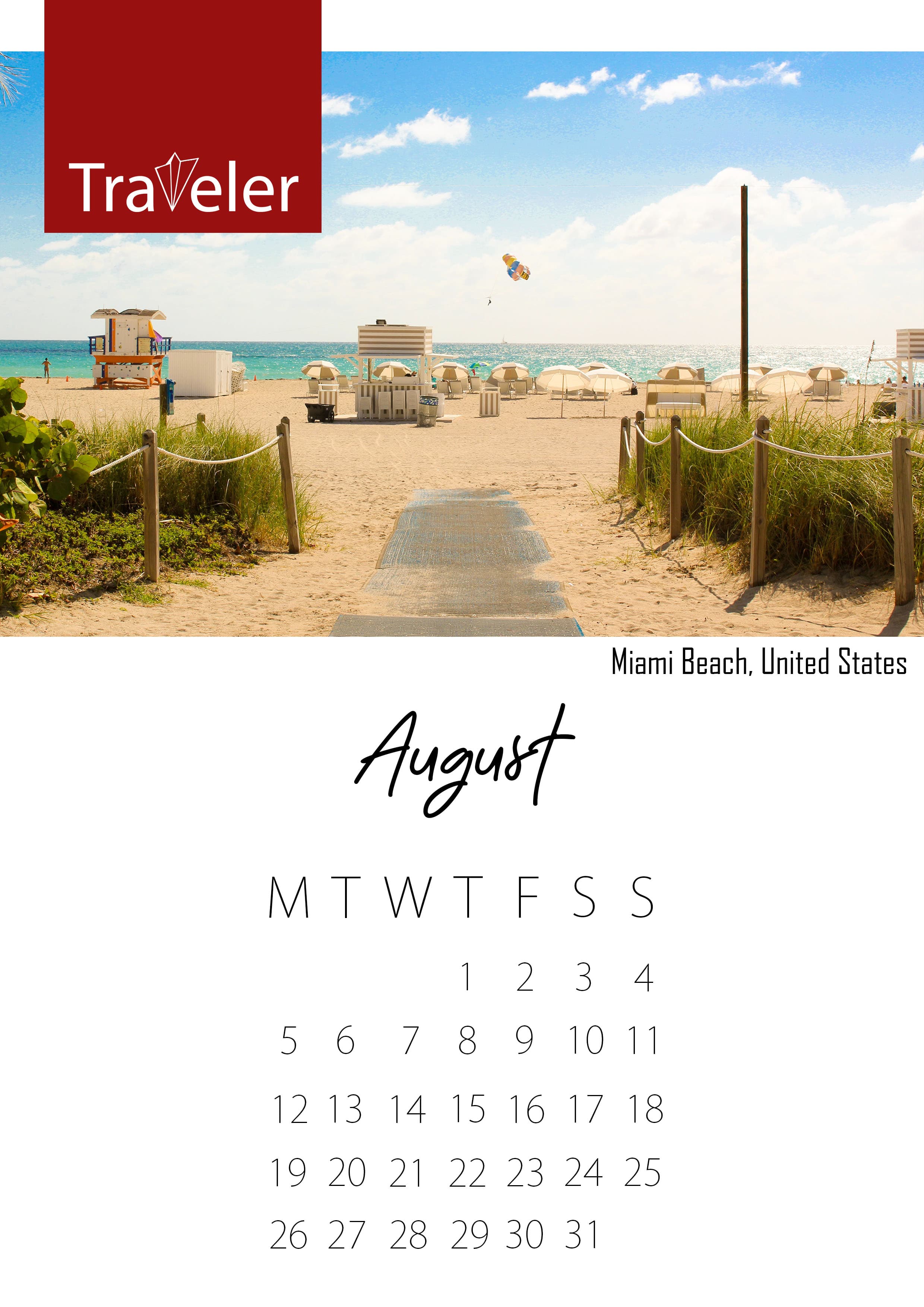Traveler Calendar 2020 — 8