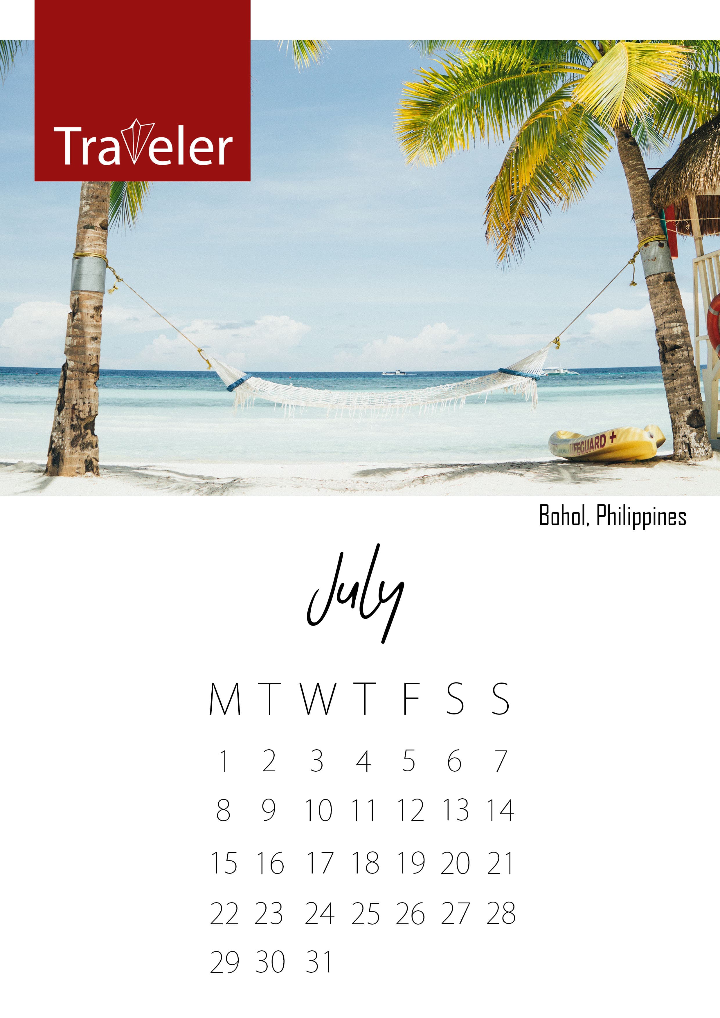 Traveler Calendar 2020 — 7