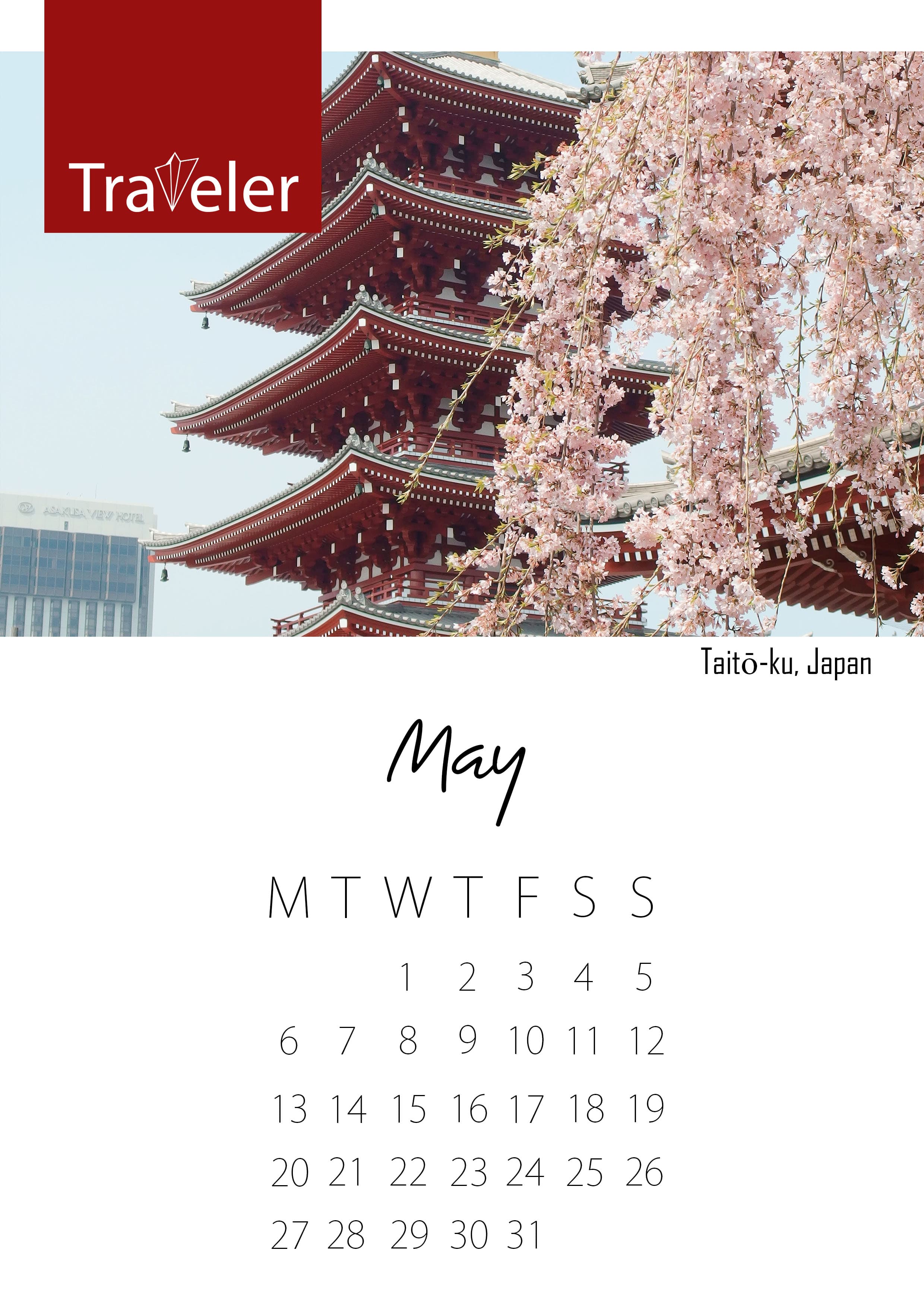Traveler Calendar 2020 — 5
