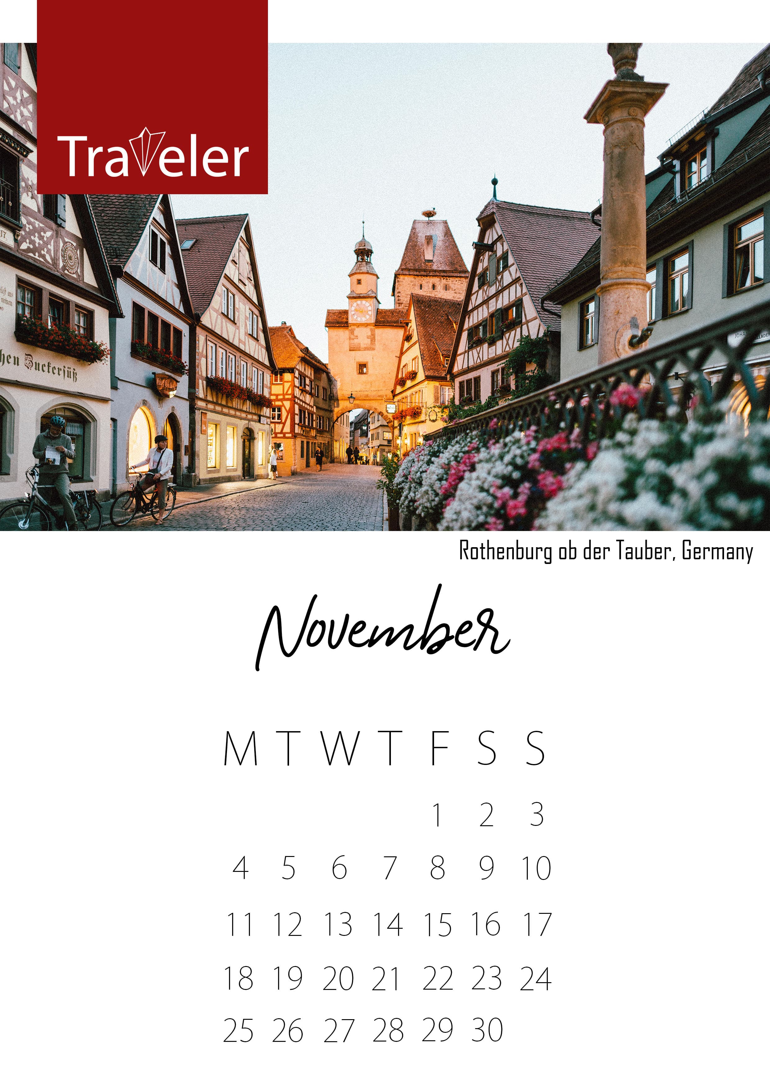 Traveler Calendar 2020 — 11