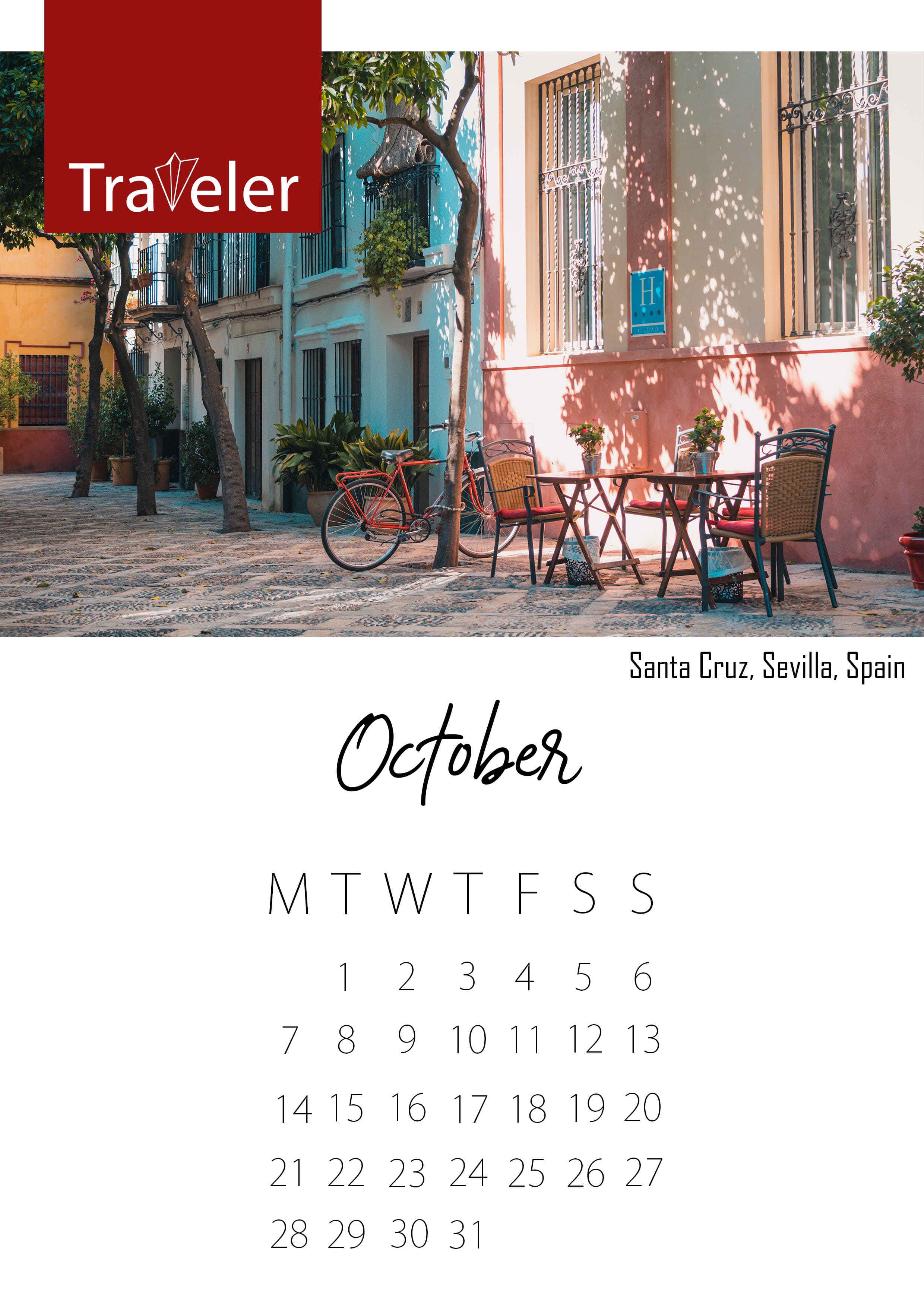 Traveler Calendar 2020 — 10