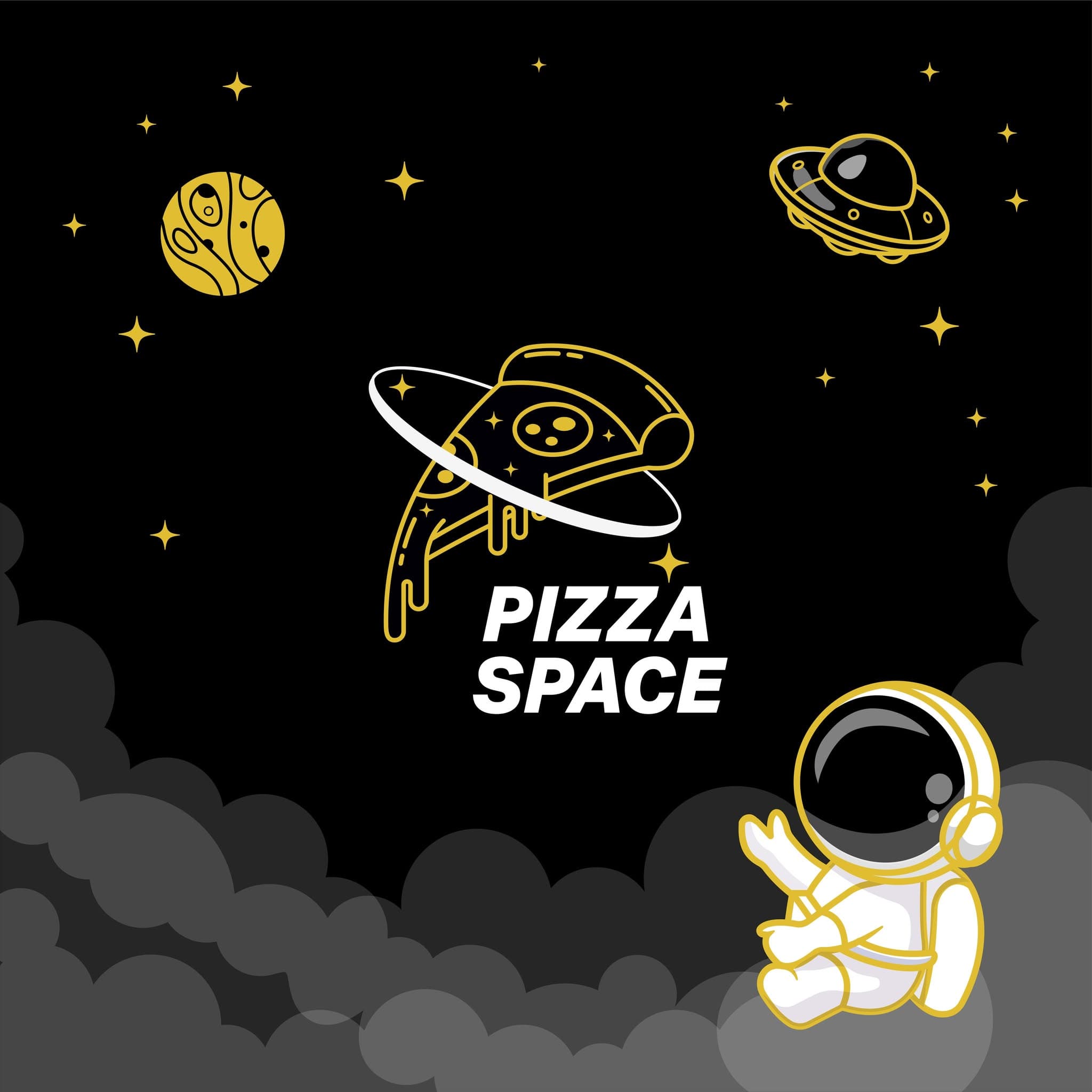 Pizza Space — Full Brand Identity