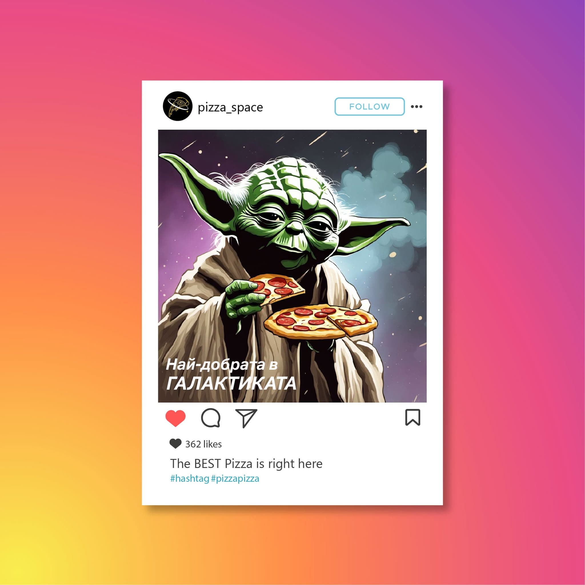 Pizza Space — Full Brand Identity — 9