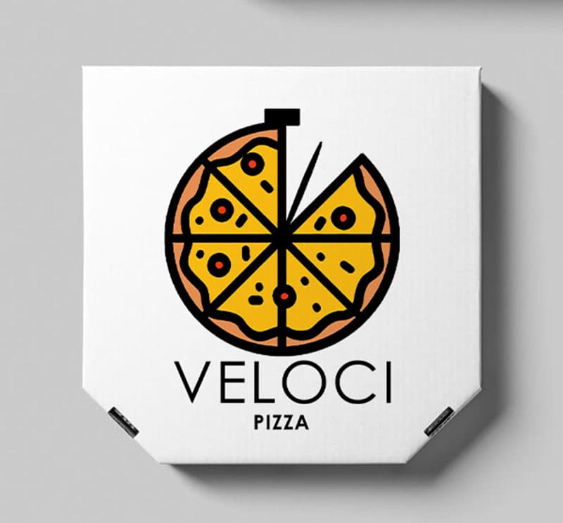 Pizza Veloci — Full Brand Identity — 13