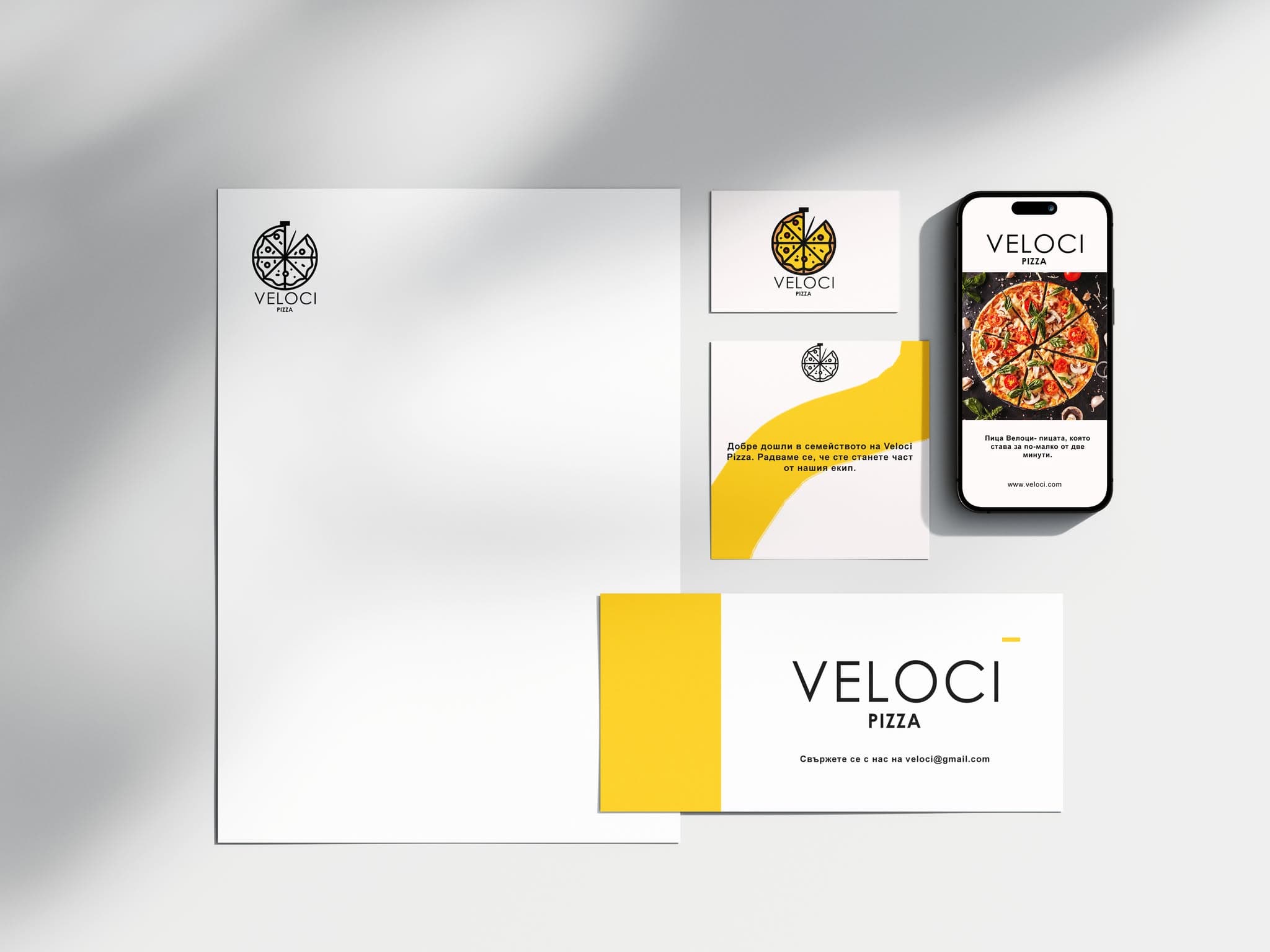 Pizza Veloci — Full Brand Identity — 23