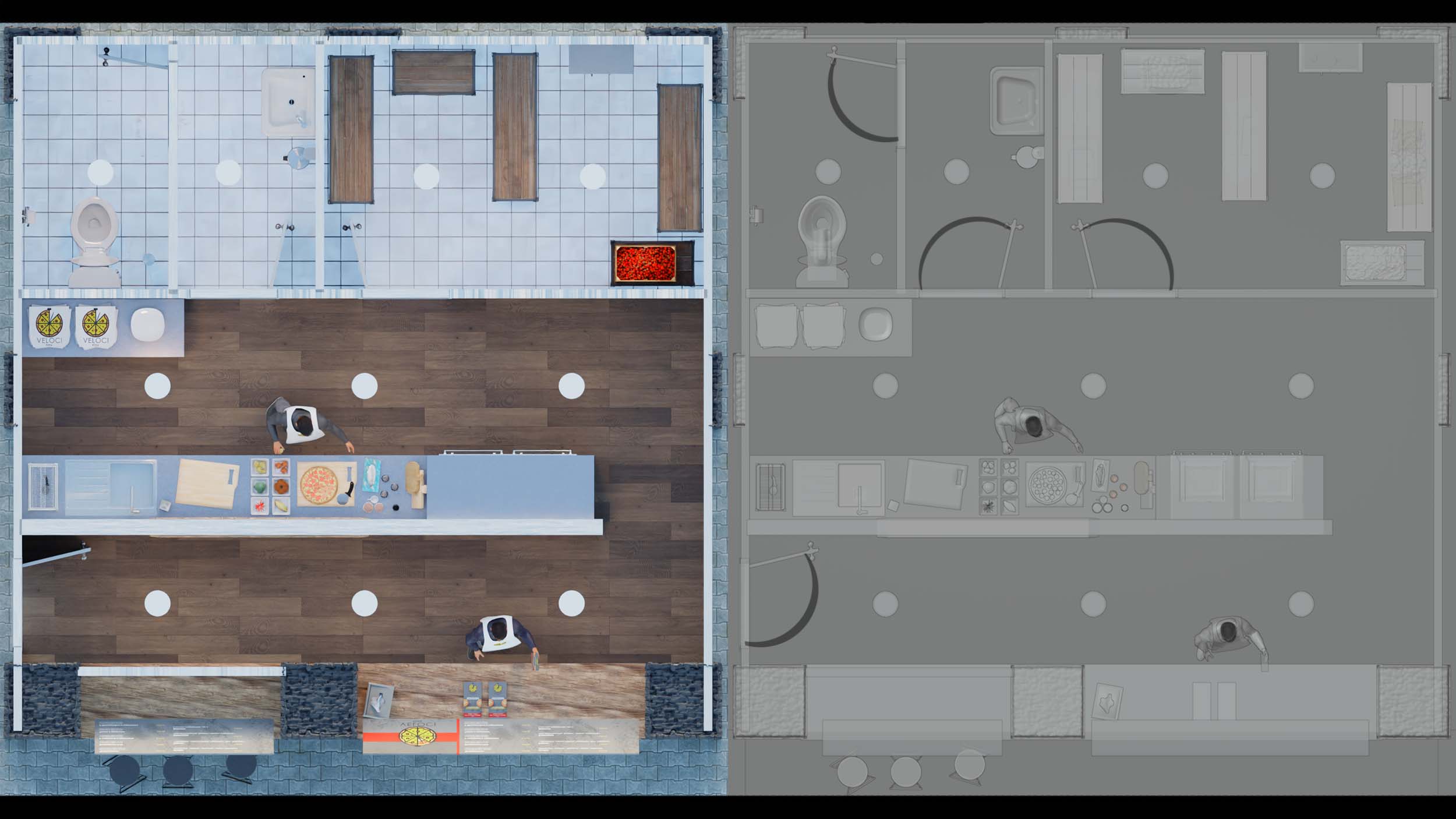 Pizza Veloci — Full Brand Identity — 3