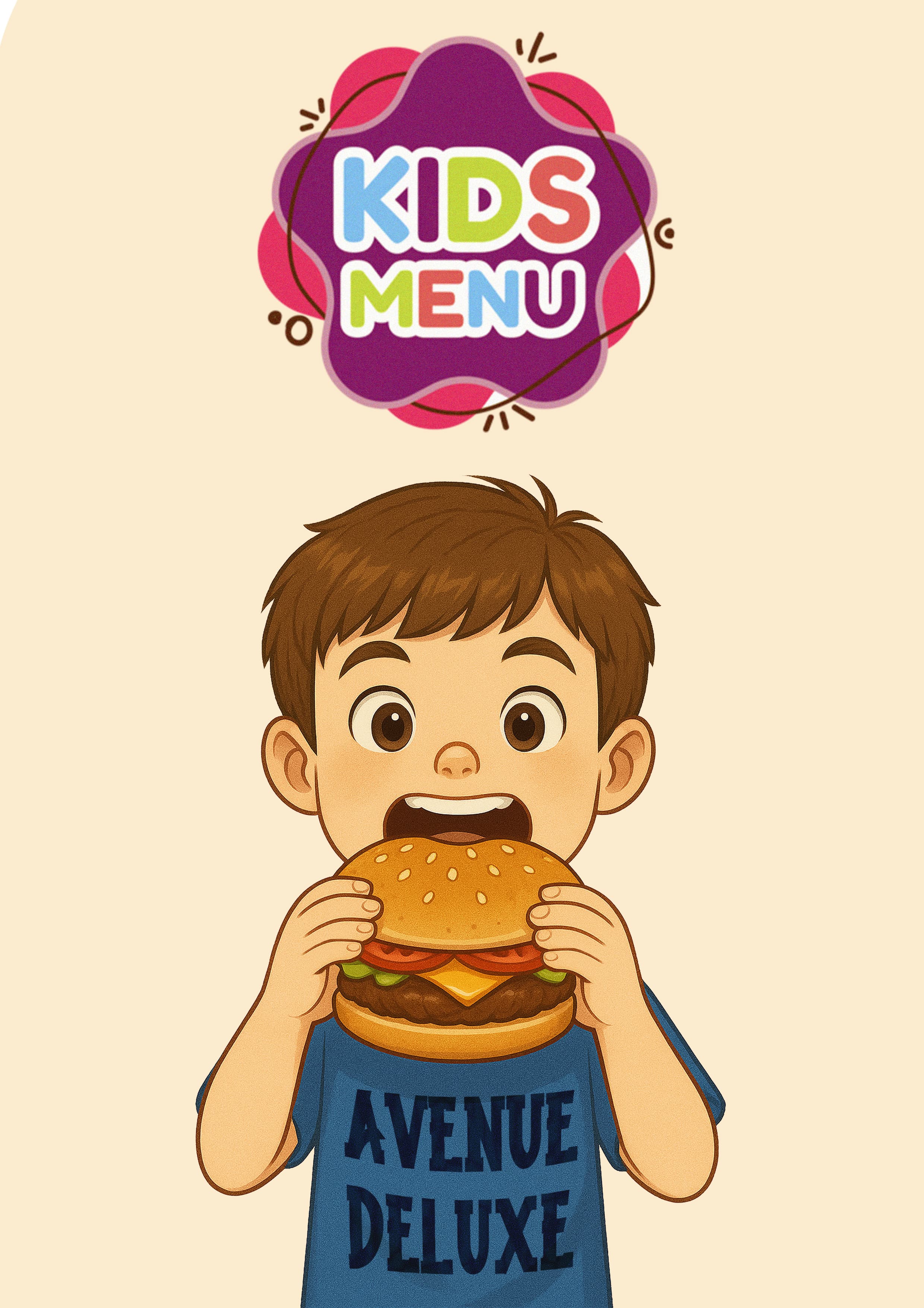 Avenue Deluxe Hotel — Menu Design — 6