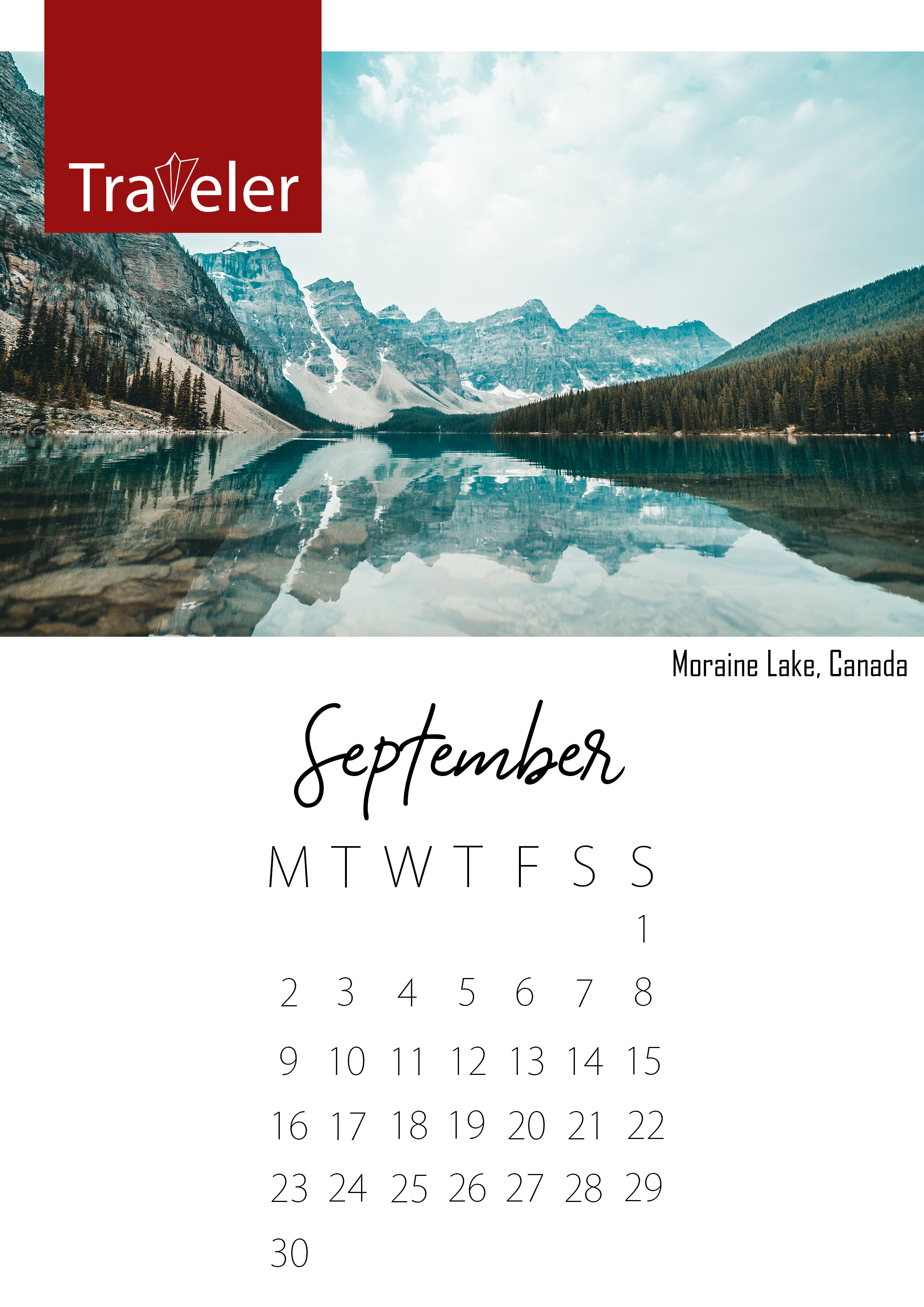 Traveler Calendar 2020 — 9