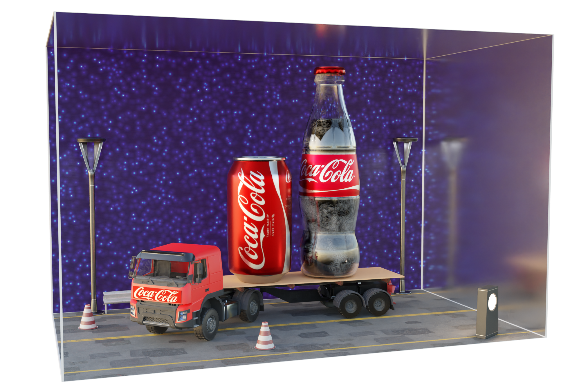 Coca-Cola Window Display Campaign