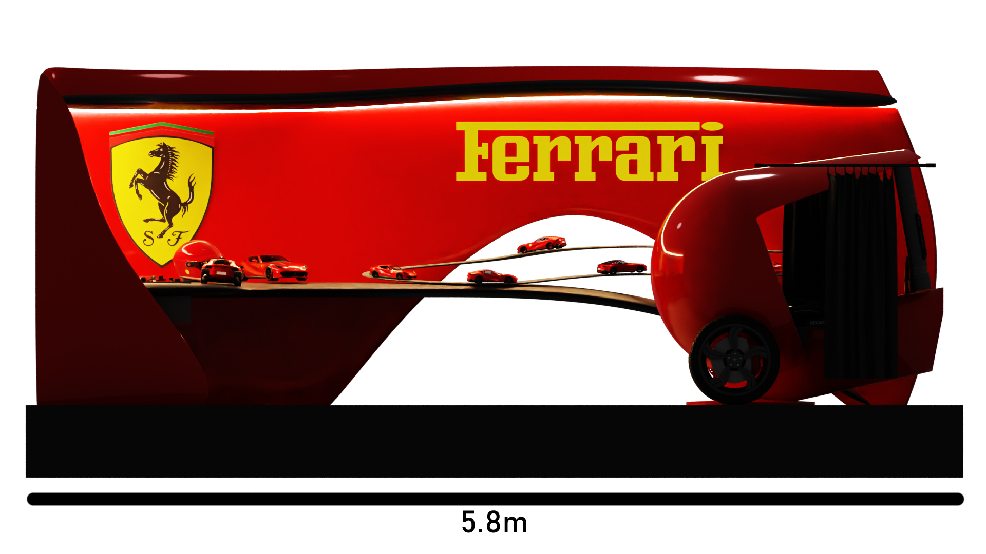 Ferrari Expo Stand — Sofia 2022 — 2