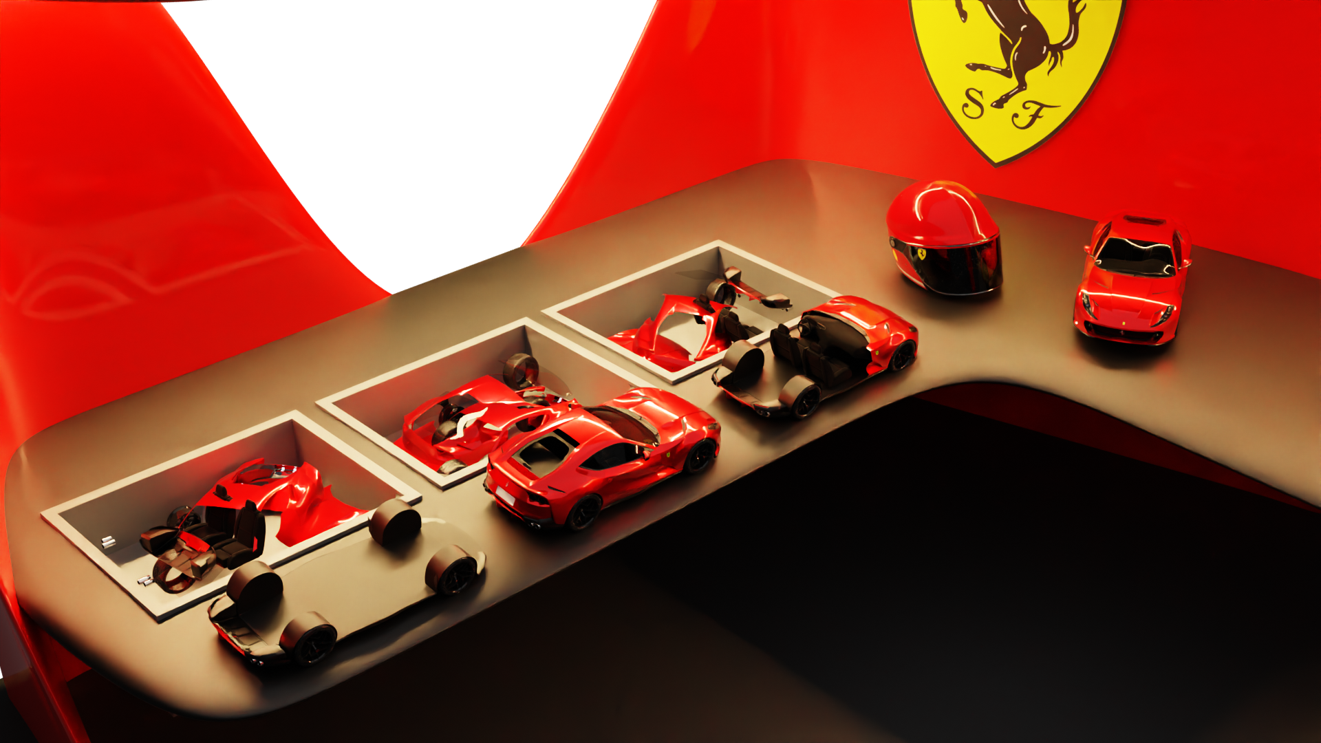 Ferrari Expo Stand — Sofia 2022 — 7