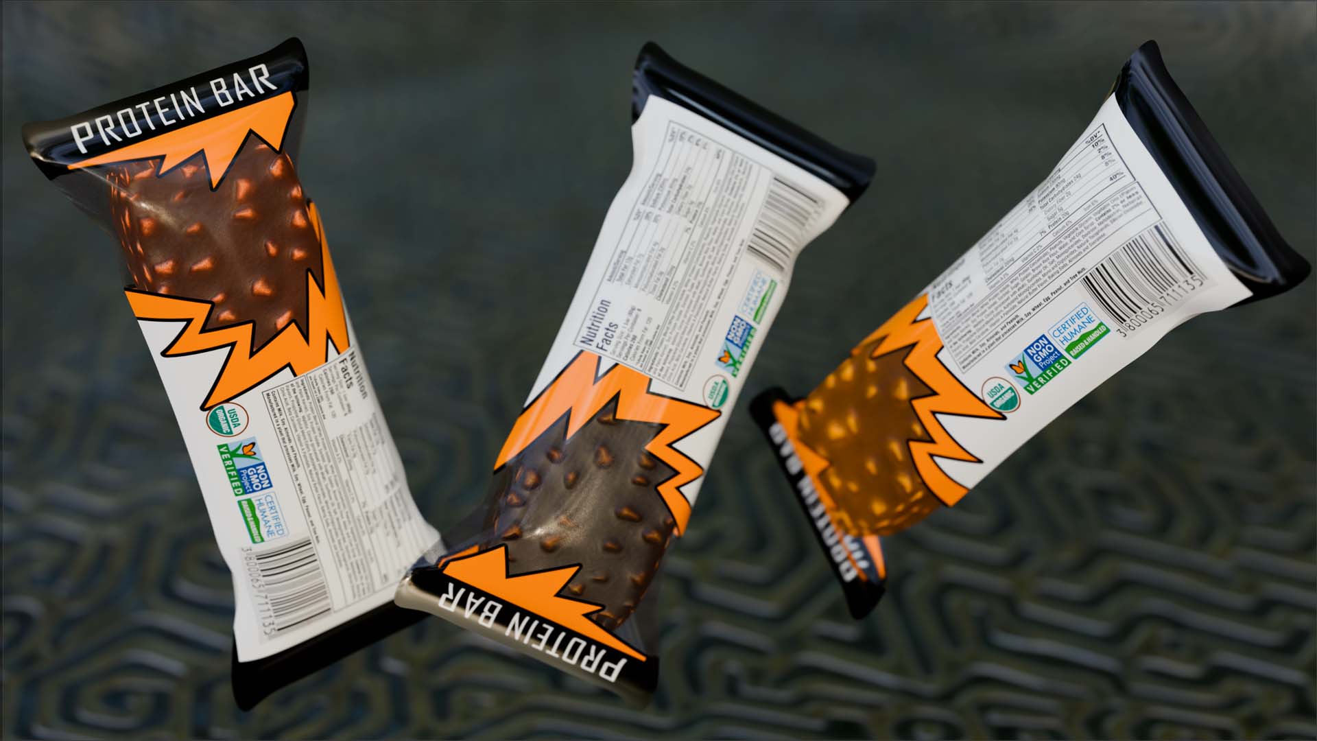 Basilisk — Protein Bar Branding — 3